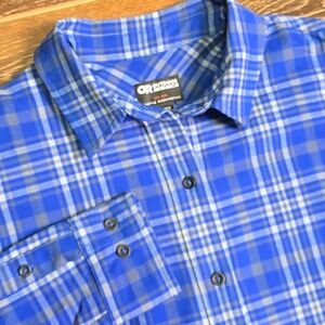Outdoor Research OR- Women’s XS/TP Plaid Kulshan Flannel L/S Button Shirt- NWOT